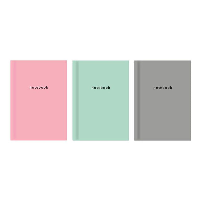 Just Stationery A5 Pastel Hardback Ruled Notebook T6797