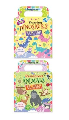 ARTBOX RAINFOREST ANIMALS' STICKER ACTIVITY BOOK