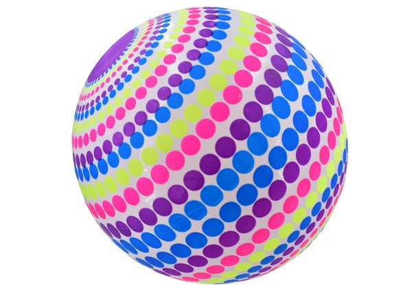 Hot Colour Dot Football