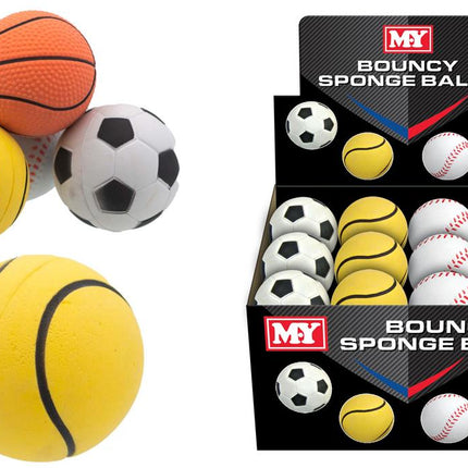 Balls Bouncy Sponge Sports Balls