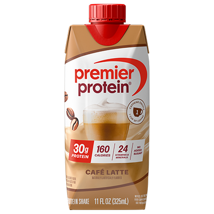 Premier Protein High Protein Shake Cafe Latte 11oz