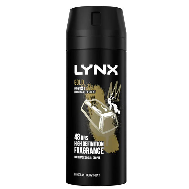 Lynx Body Spray Gold 150ml