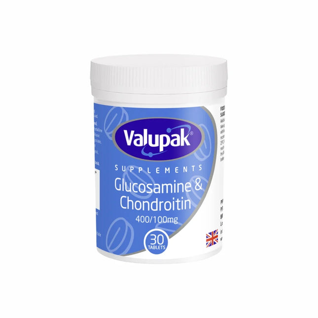 Valupak Glucosamine & Chondroitin Tabs 30's