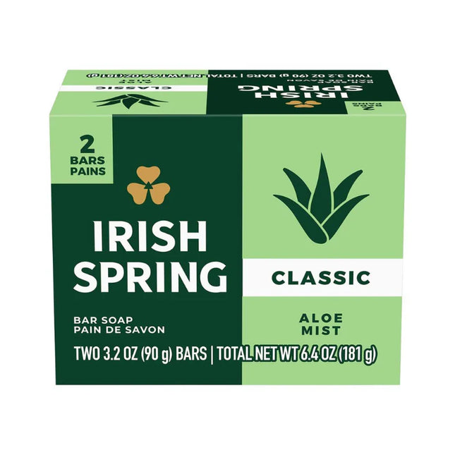 Irish Spring Soap Aloe Mist 2pk
