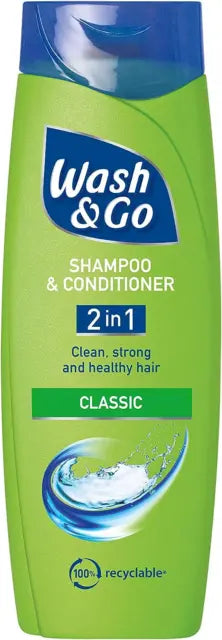 Wash & Go Shampoo & Conditioner Classic 400ml