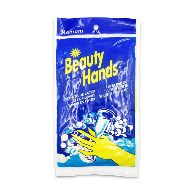 Beauty Hands Latex Gloves Medium