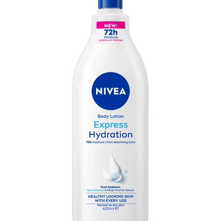 NIVEA BODY LOTION EXPRESS HYDRATION 400ML PUMP