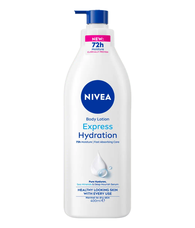 NIVEA BODY LOTION EXPRESS HYDRATION 400ML PUMP