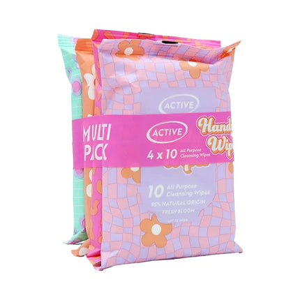 Active Handy Wipes 10's