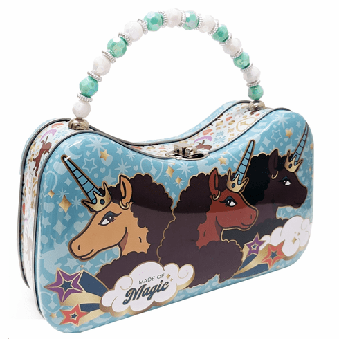 Afro Unicorn Scoop Purse