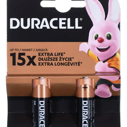 Duracell AA MN1500 2 Pack