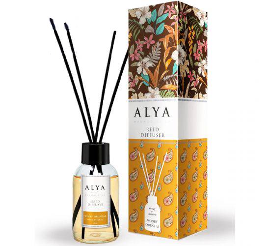 Alya Bamboo Stick Woody Oriental Reed Diffuser 100ml