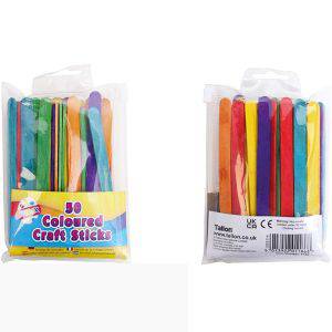 Kids Kreate Wooden Craft Sticks 50pk
