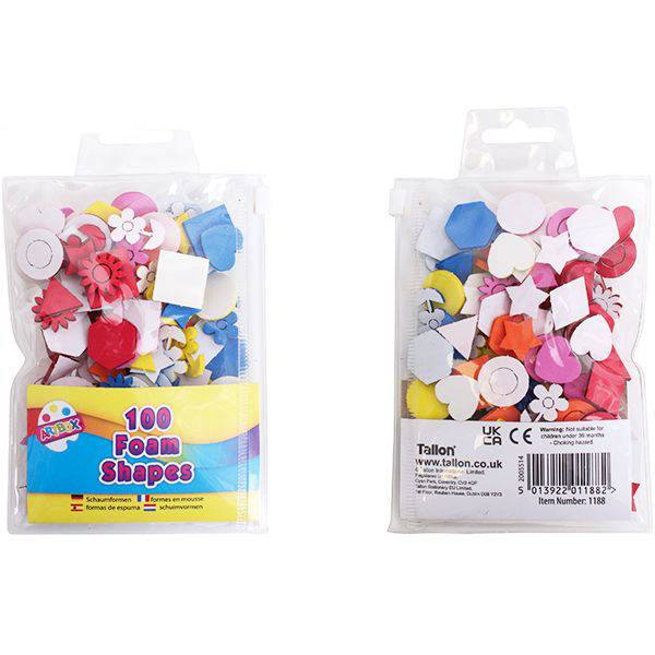 Artbox Foam Shapes 100pcs