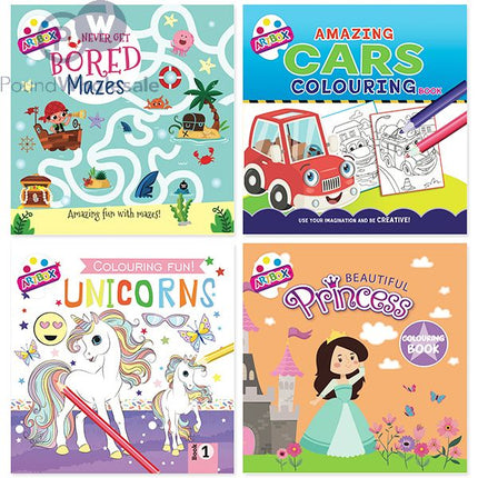 ARTBOX MY FIRST COLOURING BOOKS ASSTD