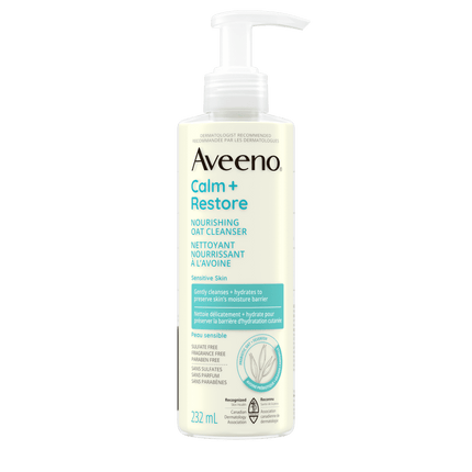 Aveeno Calm & Restore Oat Cleanser 200ml