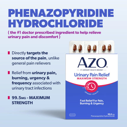 AZO Urinary Pain Relief Tabs 30's