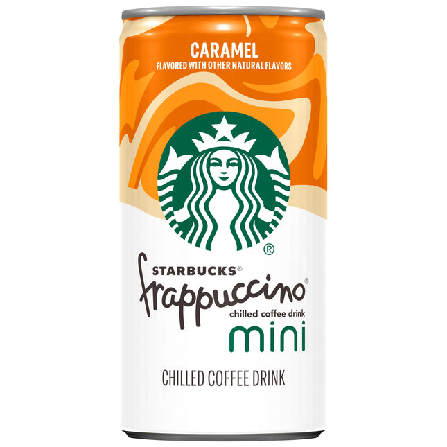 Starbucks Frappuccino Caramel Mini Coffee Drinks 6.5fl oz