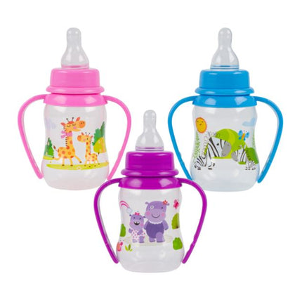 4 My Baby Bottle W Handles 6 Asst 4oz