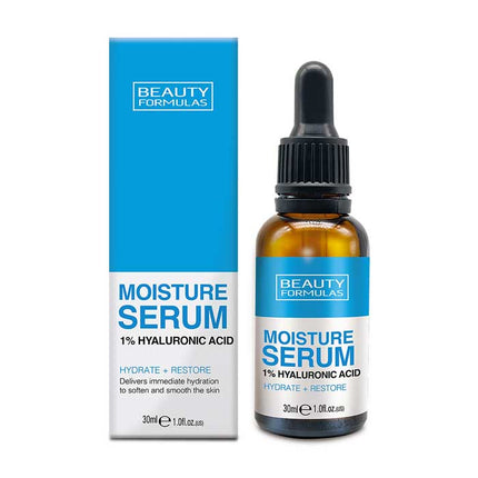 Beauty Formulas Moisture Serum 1% Hyaluronic Acid 30ml