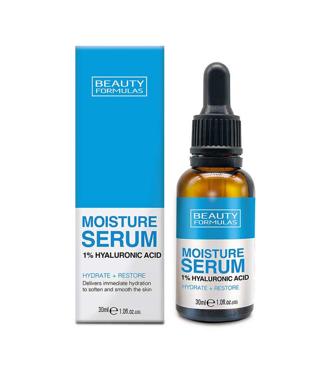 Beauty Formulas Moisture Serum 1% Hyaluronic Acid 30ml