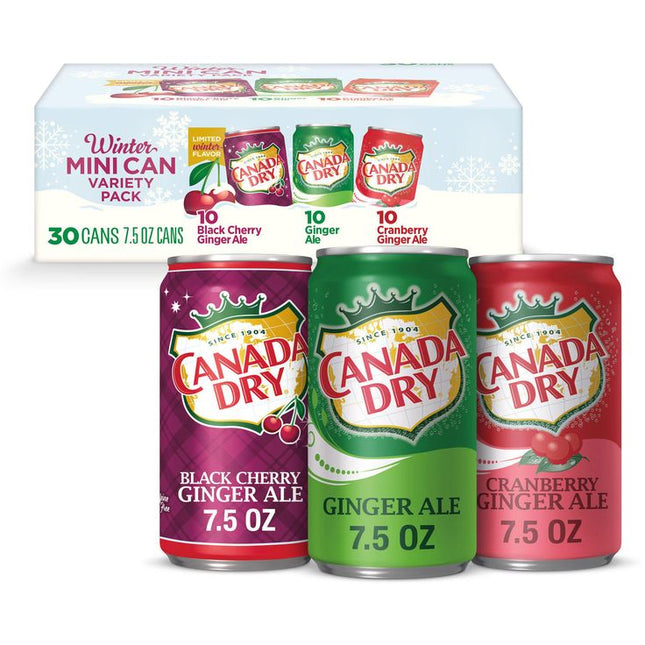 Canada Dry Ginger Ale Black Cherry 7.5oz