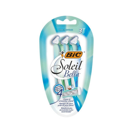 Bic Ladies Disp Razors Soleil Bella 3pk