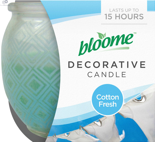 Bloome Decorative Candle Cotton Fresh