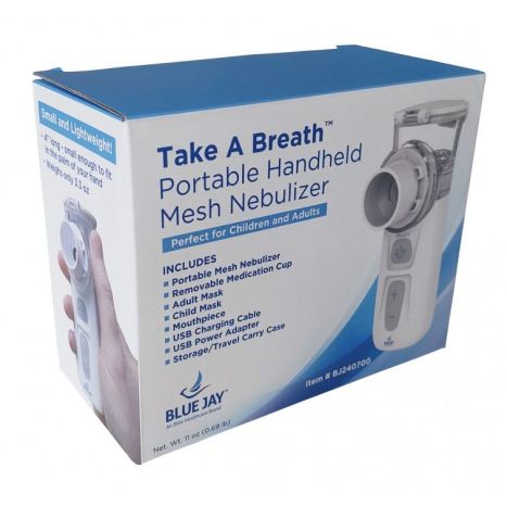 Blue Jay Portable Handheld Mesh Nebulizer