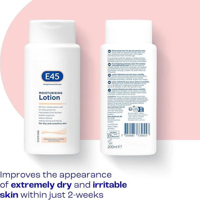 E45 Moisturizing Lotion 200ml