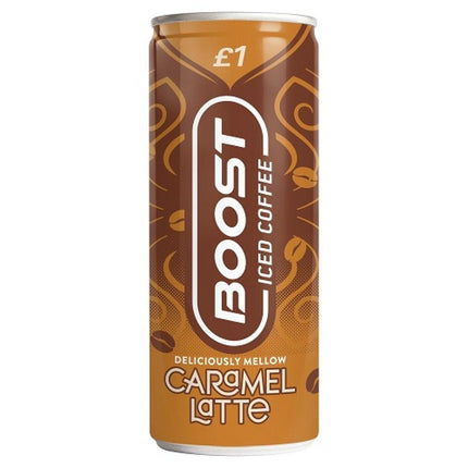 Boost Iced Coffee Caramel Latte 250ml