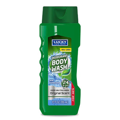Lucky Deodorant Body Wash Original 355ml