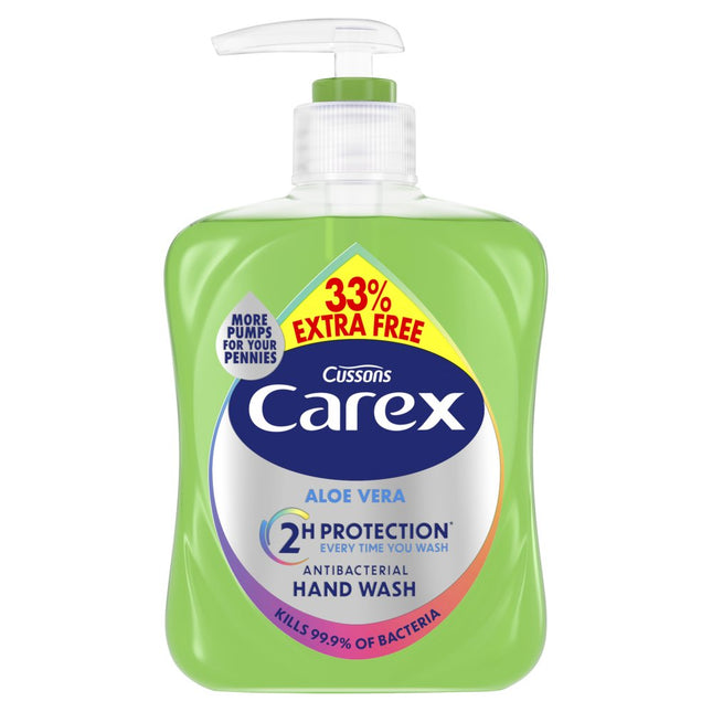 Carex Aloe Vera Antibacterial Hand Wash 333ml