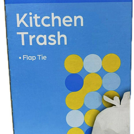 Simplify Outdoor Trash Bag Black 20ct