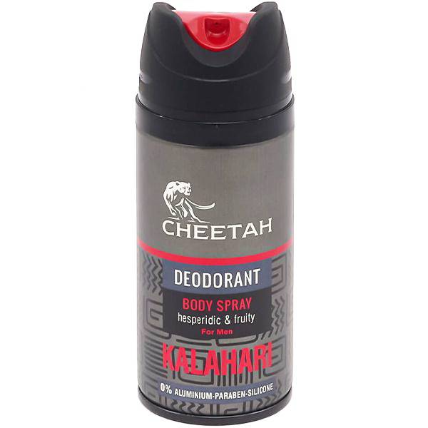 Cheetah Kalahari Men's Deodorant Body Spray 150ml