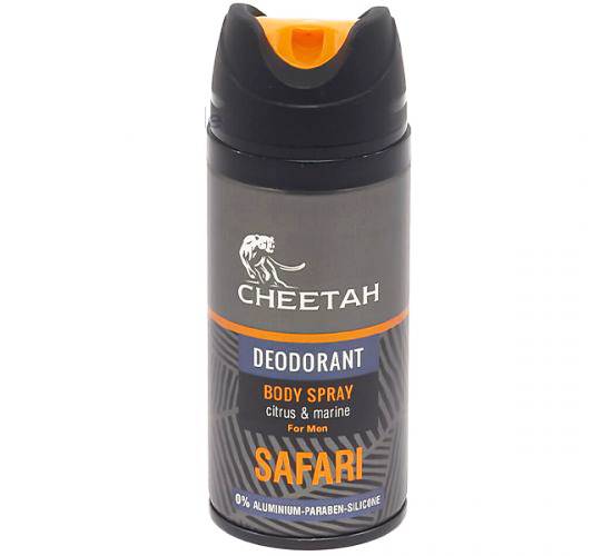 Cheetah Safari Men's Deodorant Body Spray 150ml
