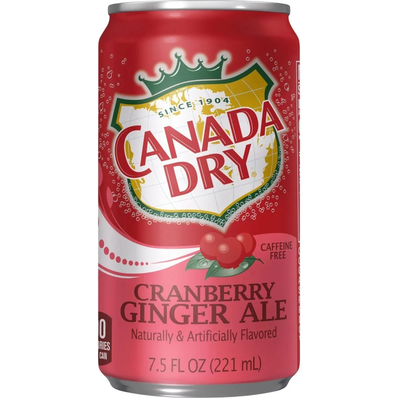 Canada Dry Ginger Ale Cranberry 7.5oz