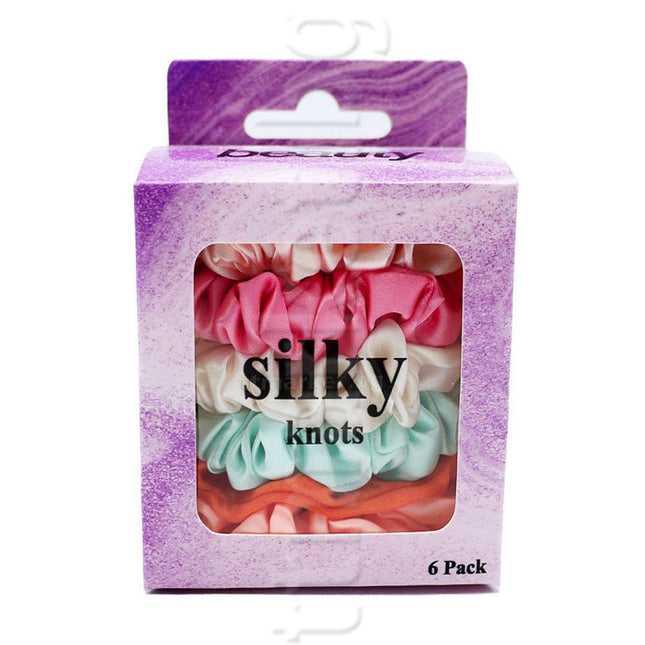 CS Beauty Silky Scrunchies 6pk
