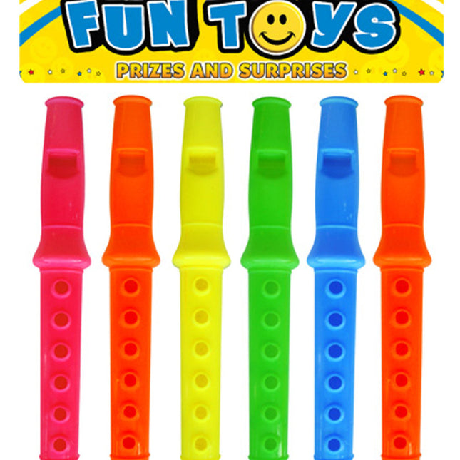 Party Time Fun Toys Flute 6pc