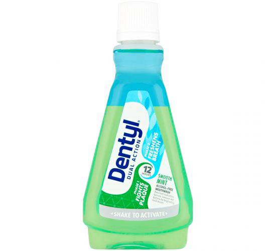 Dentyl Dual Action Smooth Mint Mouthwash 100ml