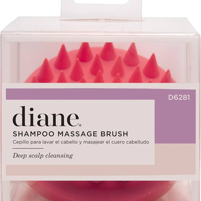 Diane Shampoo Scalp Massage Brush Pink