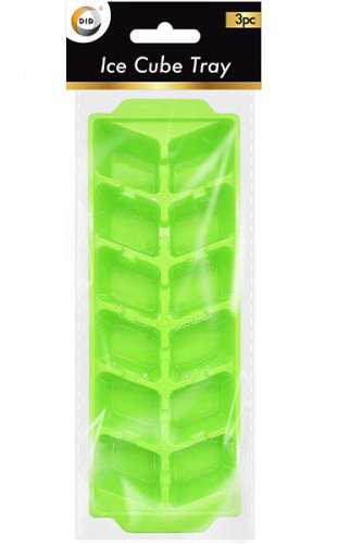 DID Ice Cube Tray 3pc Assorted Colours