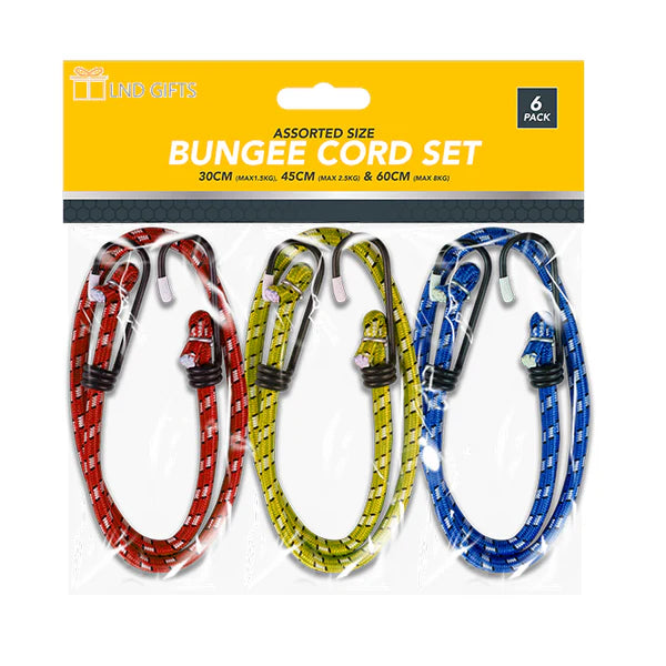 Bungee Cord Set 6pk