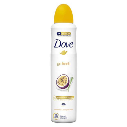 Dove Deodorant Spray 250ml Passion Fruit