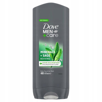 Dove Men+Care Body & Face Wash Min & Sage  400ml