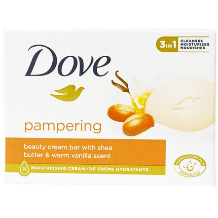 Dove Purely Pampering Bar Shea Butter 90g 4pk (Single)