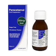 Paracetamol 250mg/5ml Oral Suspension 100ml