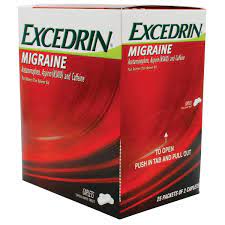 Excedrin Migraine Caplets 25pk 2s