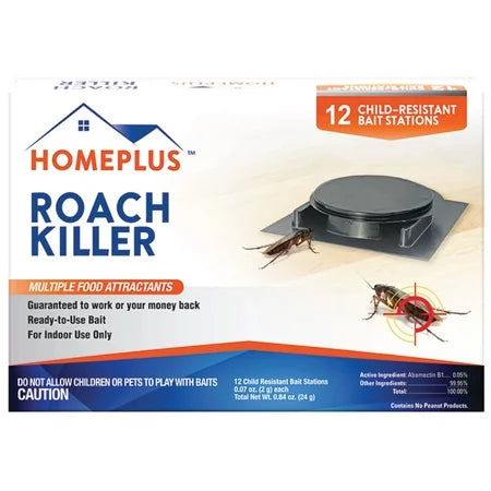 Home Plus Roach Killer 12pc