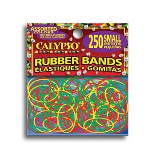 Calypso Rubber Bands Small Asst Colours 250pk